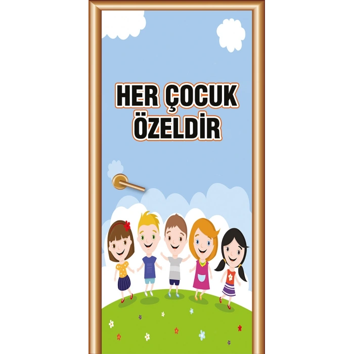 Özel Eğitim Sınıfı Kapı Giydirme 13