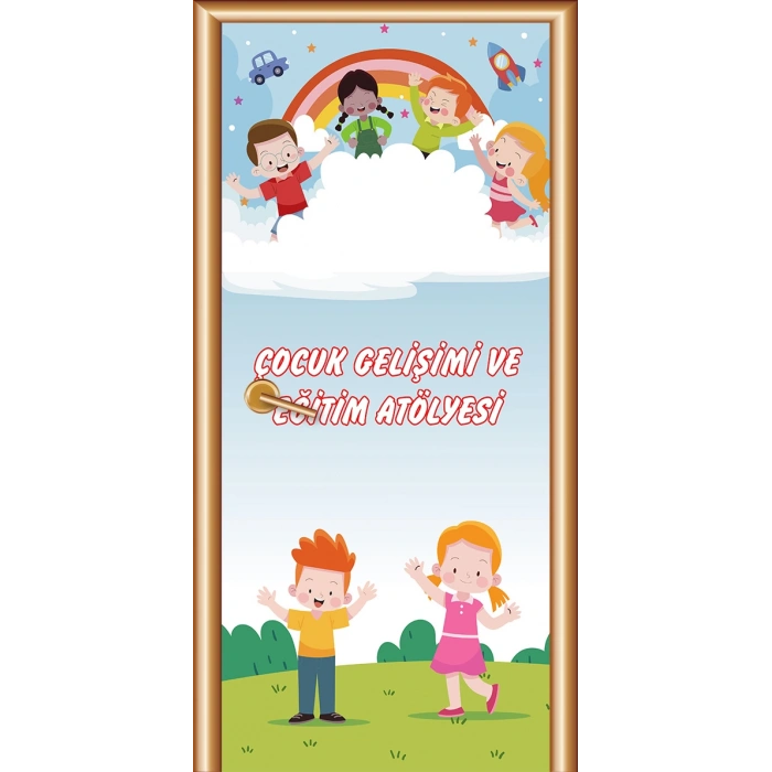 Özel Eğitim Sınıfı Kapı Giydirme 16