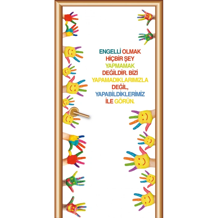 Özel Eğitim Sınıfı Kapı Giydirme 17