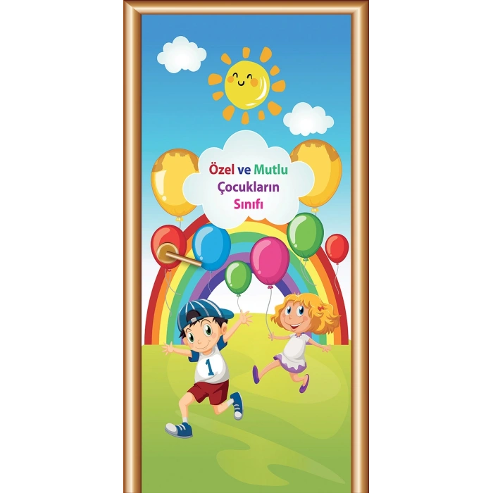 Özel Eğitim Sınıfı Kapı Giydirme 20