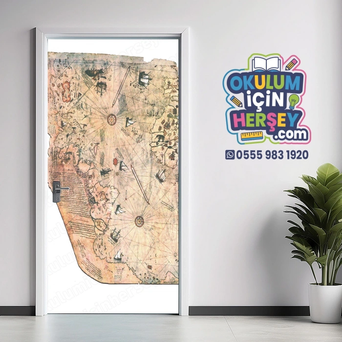 Piri Reis Harita Kapı Giydirme 21