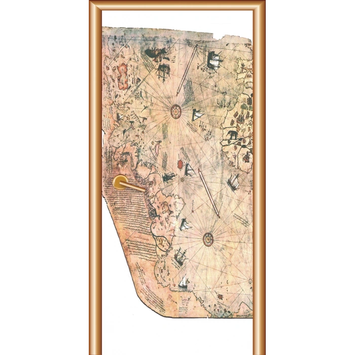 Piri Reis Harita Kapı Giydirme 21