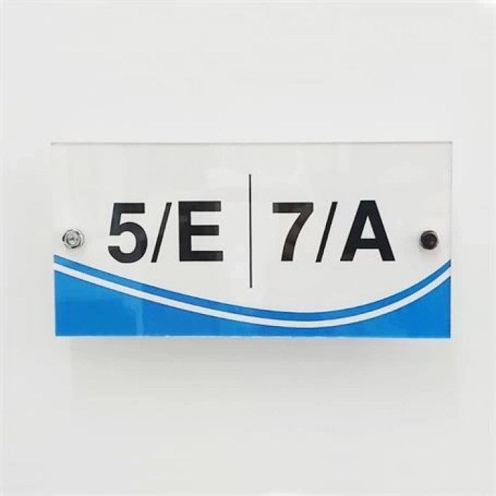 Pleksi Kapı İsimliği P KİS 06