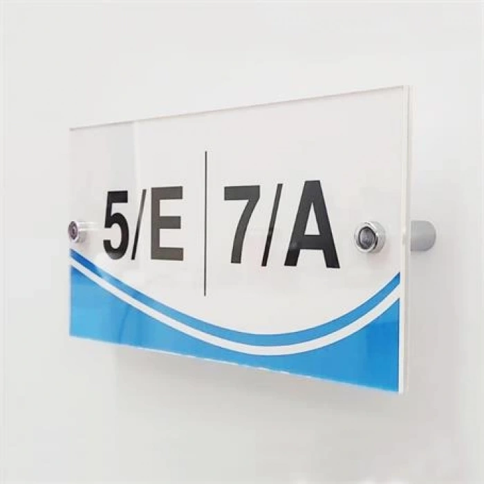 Pleksi Kapı İsimliği P KİS 06