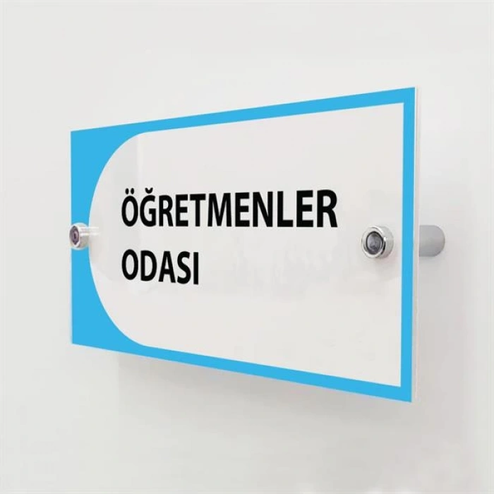 Pleksi Kapı İsimliği P KİS 10