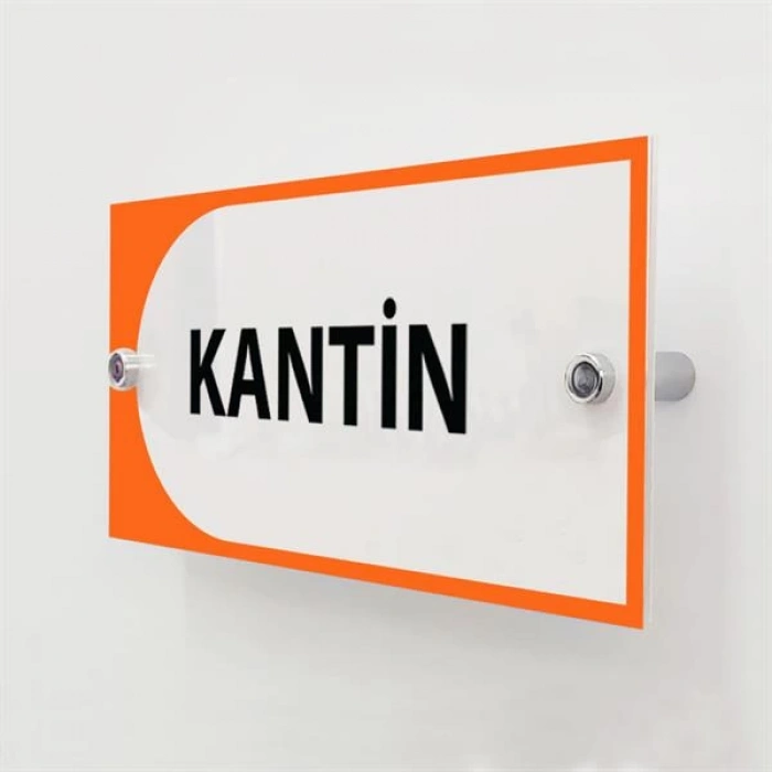 Pleksi Kapı İsimliği P KİS 10