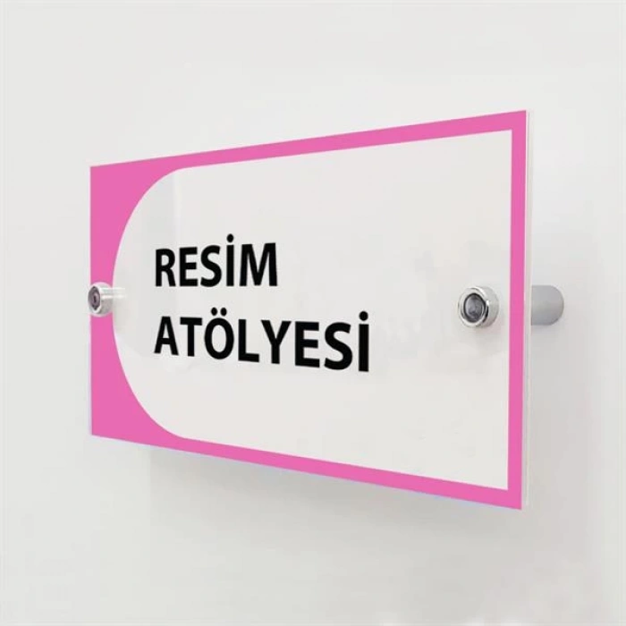 Pleksi Kapı İsimliği P KİS 10