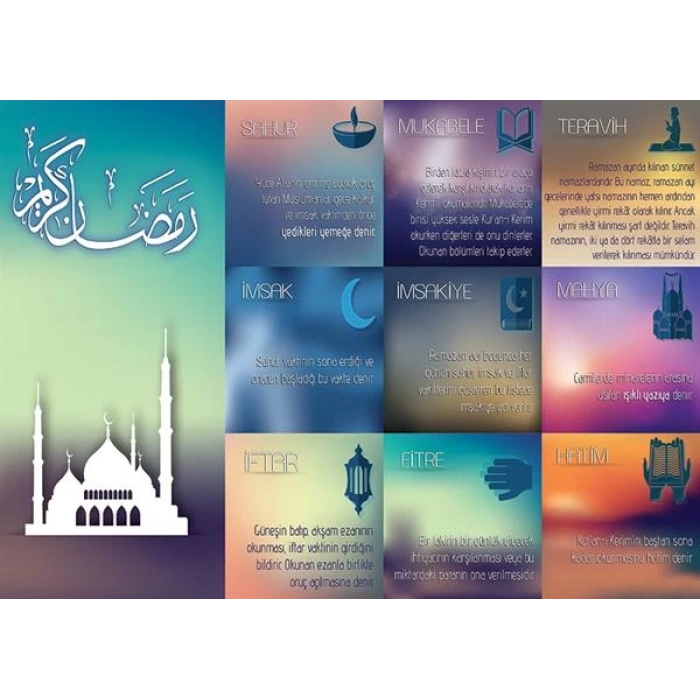 Ramazan ve Oruçla İlgili Kavramlar P İSLM 25