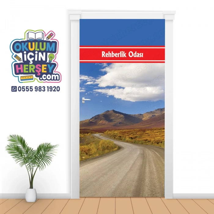 Rehberlik Odasi Kapı Giydirme 03
