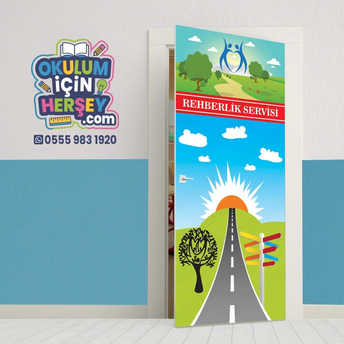 Rehberlik Odasi Kapı Giydirme 07