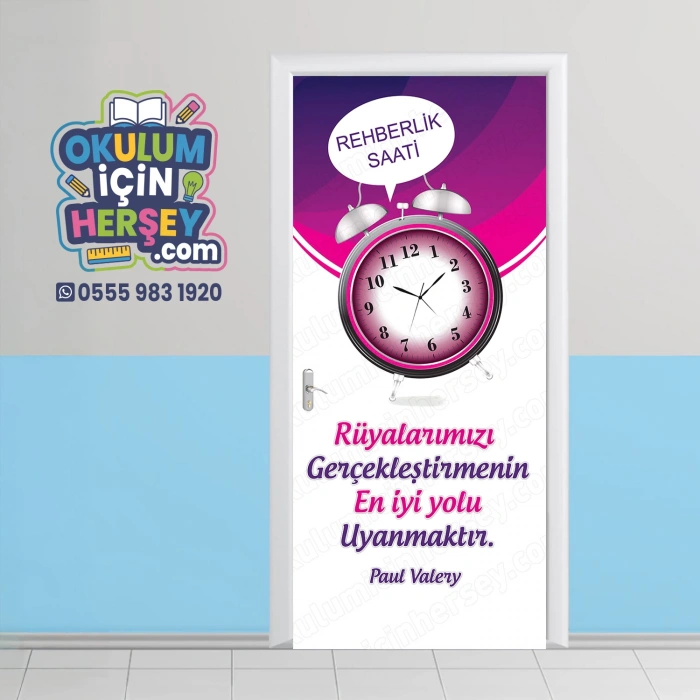 Rehberlik Odasi Kapı Giydirme 10