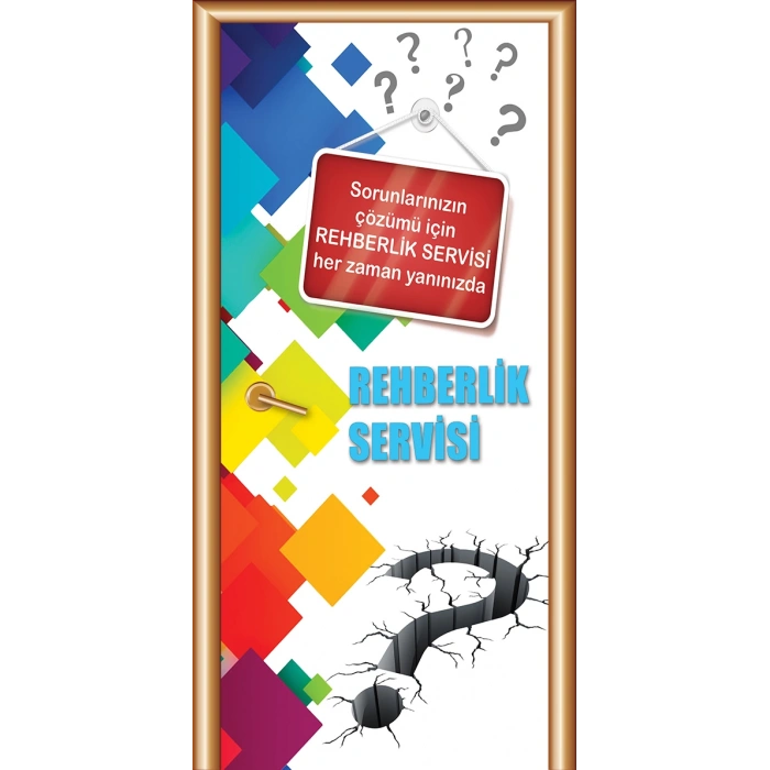 Rehberlik Odasi Kapı Giydirme 12