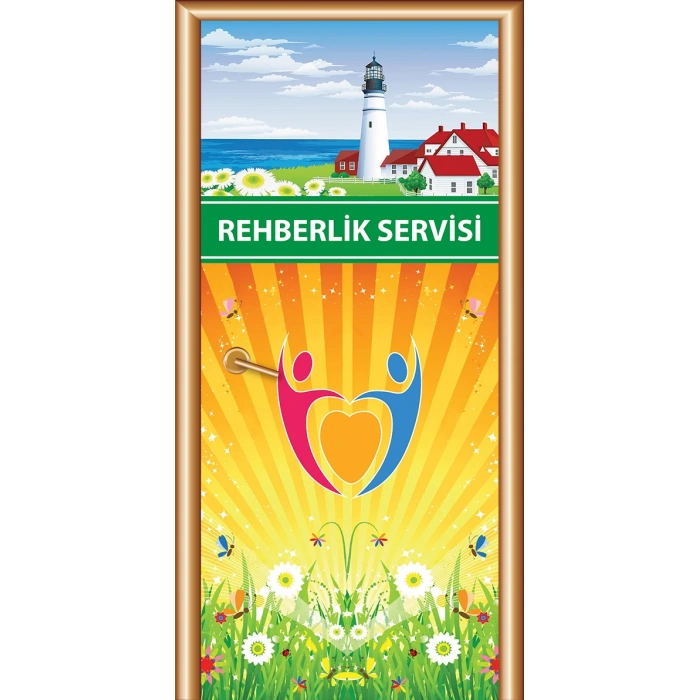 Rehberlik Odasi Kapı Giydirme 13