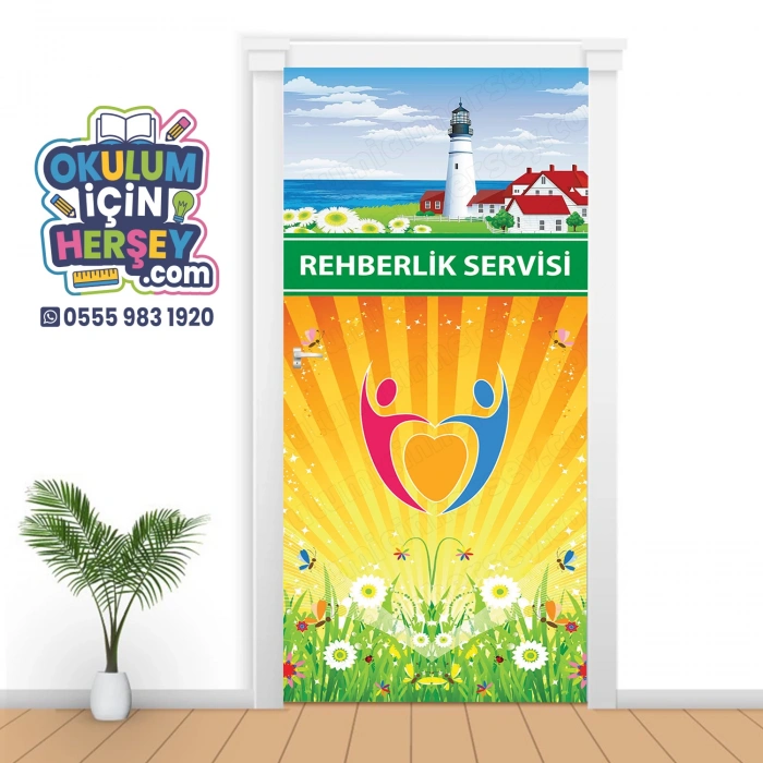Rehberlik Odasi Kapı Giydirme 13