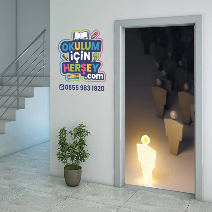 Rehberlik Odasi Kapı Giydirme 16