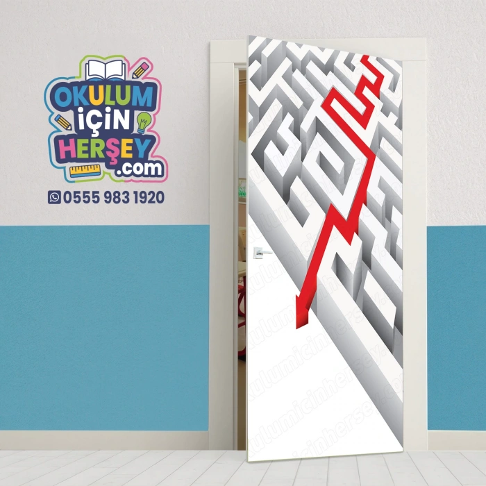 Rehberlik Odasi Kapı Giydirme 17