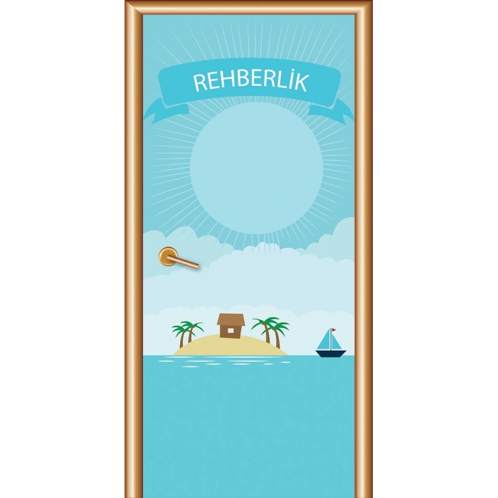 Rehberlik Odasi Kapı Giydirme 18