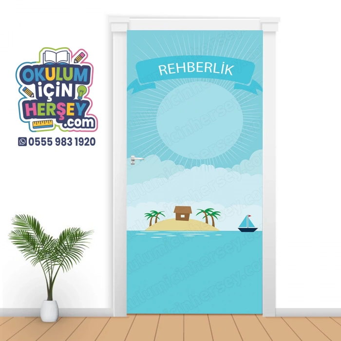 Rehberlik Odasi Kapı Giydirme 18