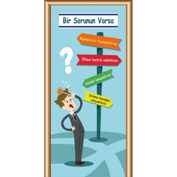 Rehberlik Odası Kapı Giydirme 28