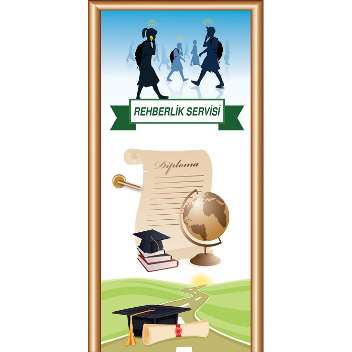 Rehberlik Odası Kapı Giydirme 30