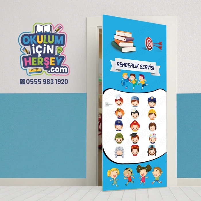 Rehberlik Odasi Kapı Giydirme 32