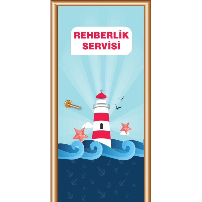 Rehberlik Odası Kapı Giydirme 34