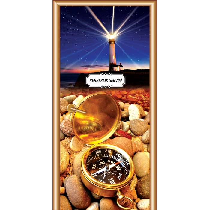 Rehberlik Odası Kapı Giydirme 41