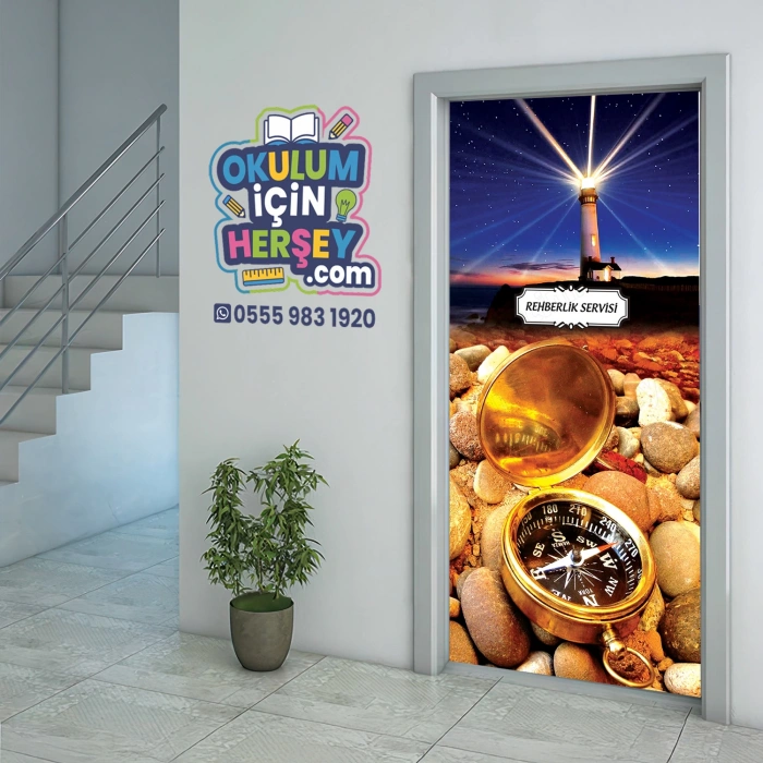 Rehberlik Odası Kapı Giydirme 41