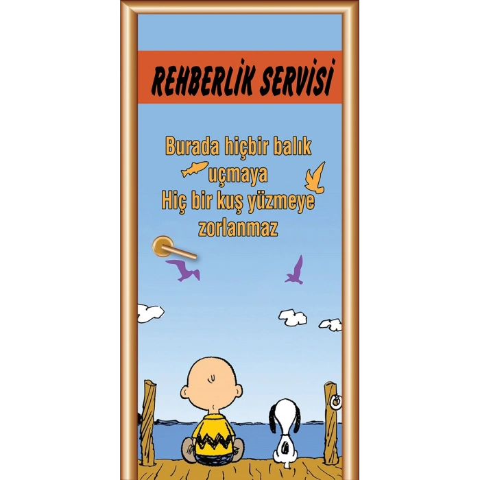 Rehberlik Odasi Kapı Giydirme 45