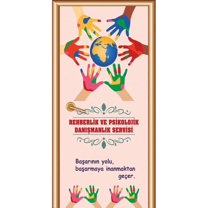Rehberlik Odası Kapı Giydirme 51