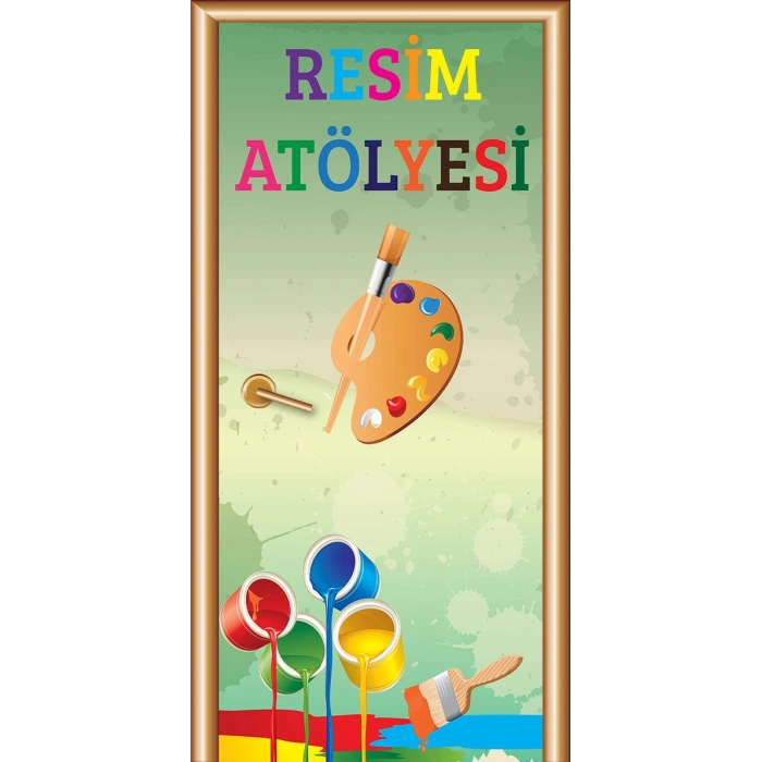 Resim Atölyesi Kapı Giydirme 02
