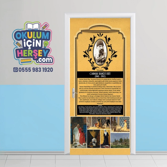 Resim Atölyesi Kapı Giydirme 10