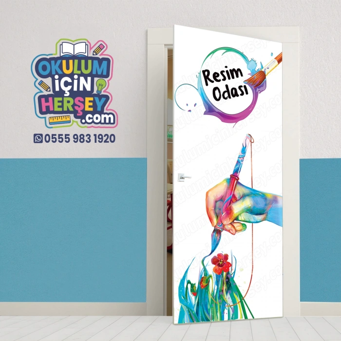 Resim Odası Kapı Giydirme 23