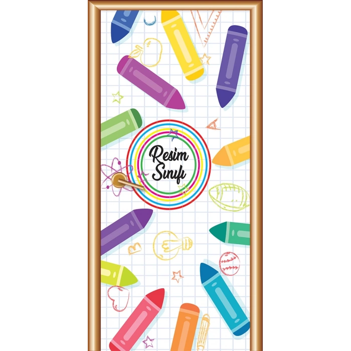 Resim Sınıfı Kapı Giydirme 25