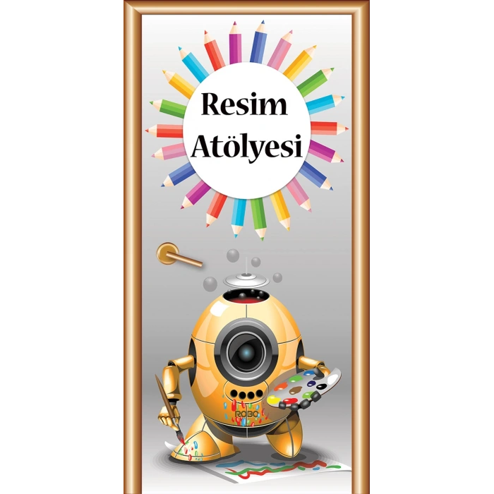 Resim Sınıfı Kapı Giydirme 26