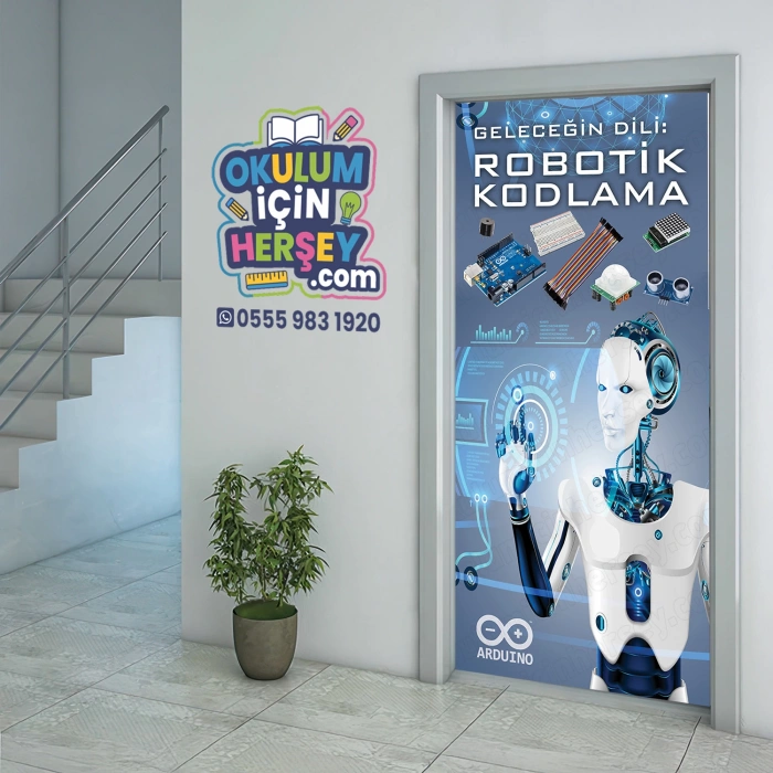 Robotik Kodlama Kapı Giydirme 34