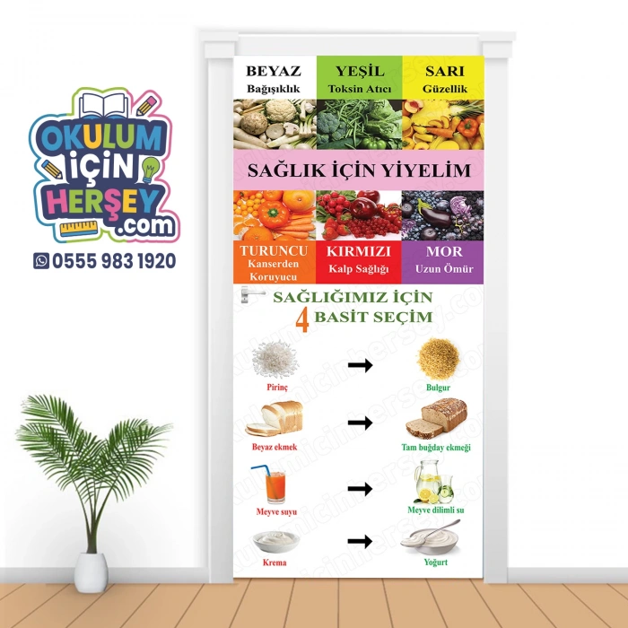 Sağlık İçin Yiyelim Kapı Giydirme 14