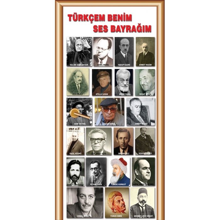 Şairler ve Yazarlar Kapı Giydirme 36