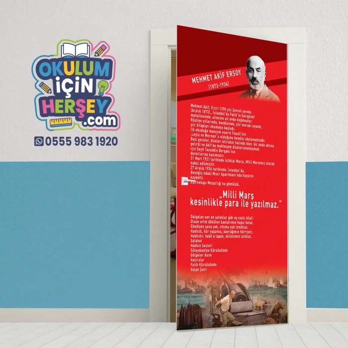 Şairler ve Yazarlar Kapı Giydirme 39