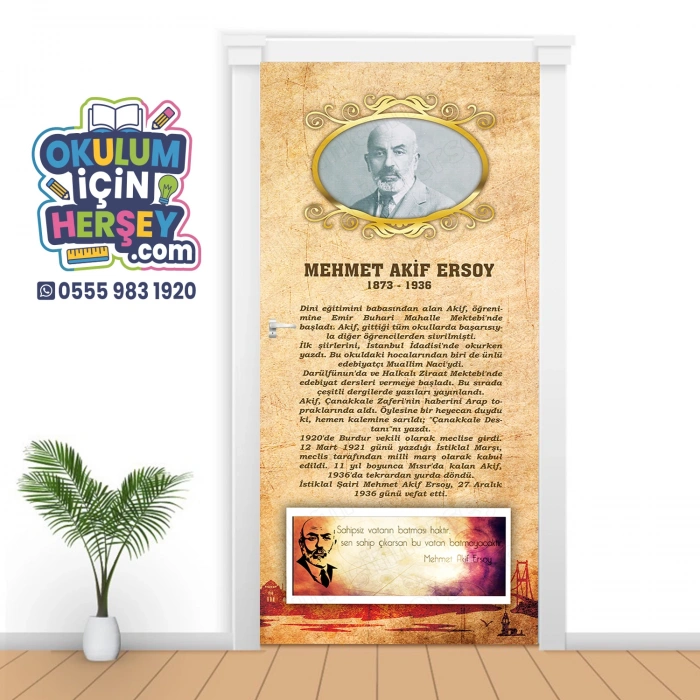 Şairler ve Yazarlar Kapı Giydirme 40