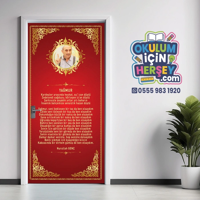 Şairler ve Yazarlar Kapı Giydirme 41