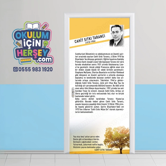 Şairler ve Yazarlar Kapı Giydirme 42