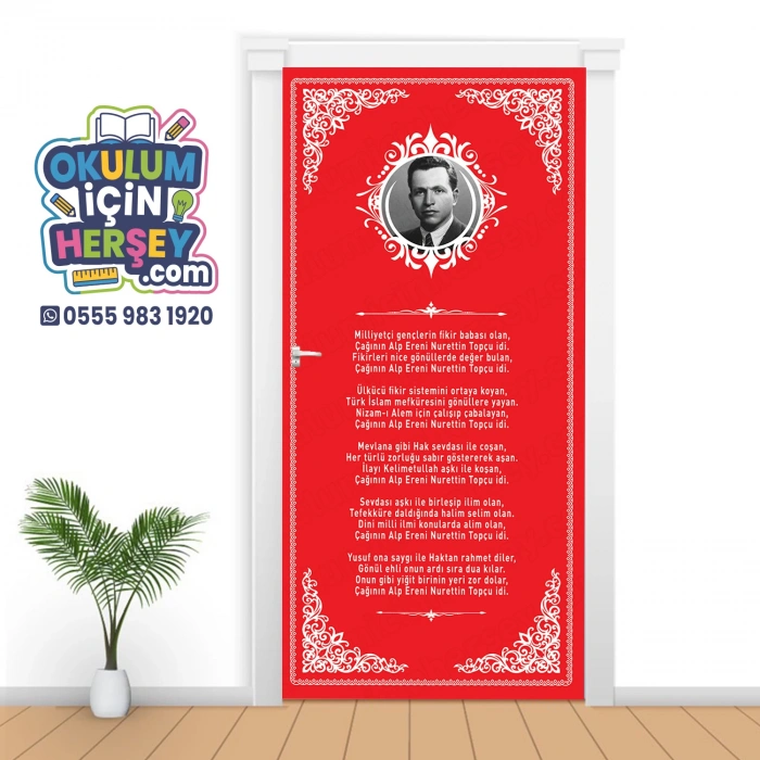 Şairler ve Yazarlar Kapı Giydirme 45