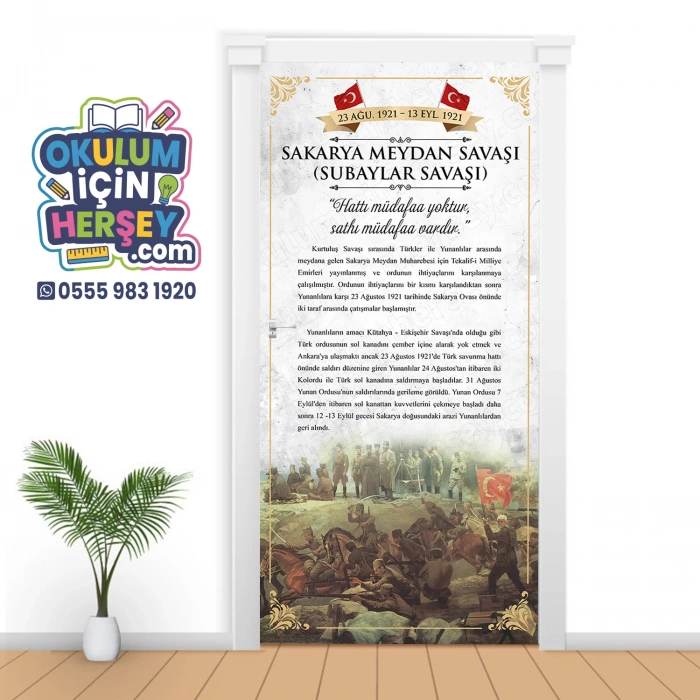 Sakarya Meydan Savaşı Kapı Giydirme 29