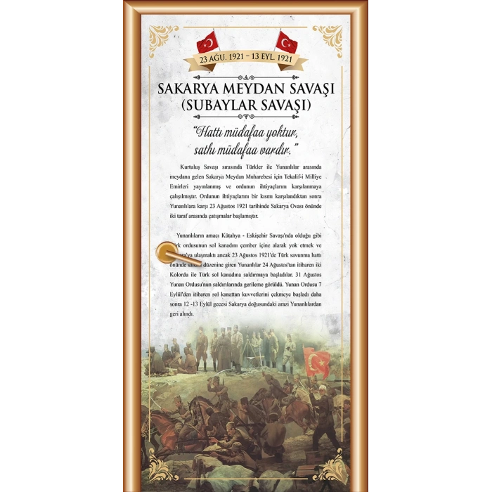 Sakarya Meydan Savaşı Kapı Giydirme 29