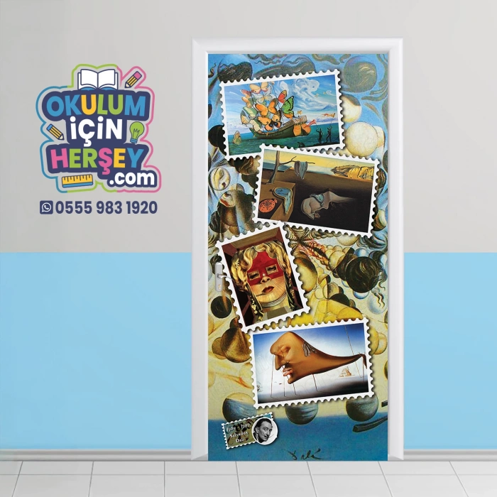 Salvador Dali Kapı Giydirme 21