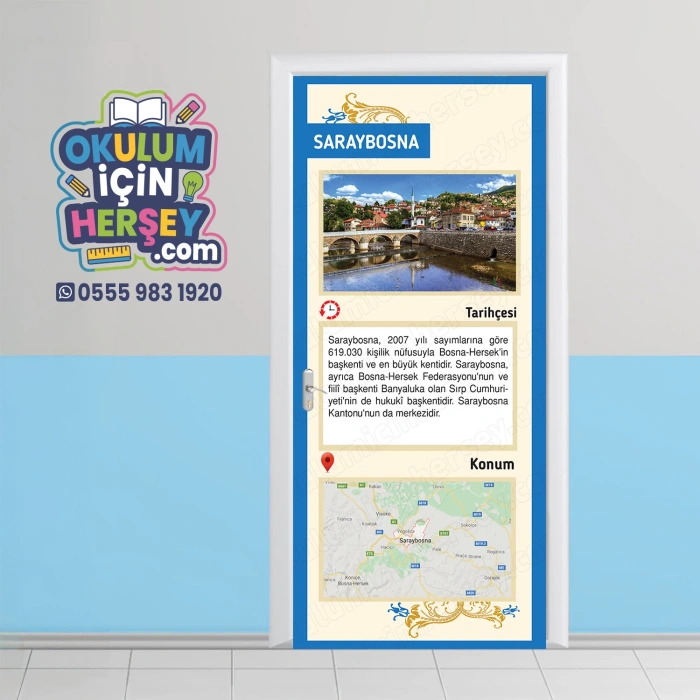 Saraybosna Şehri Kapı Giydirme 29