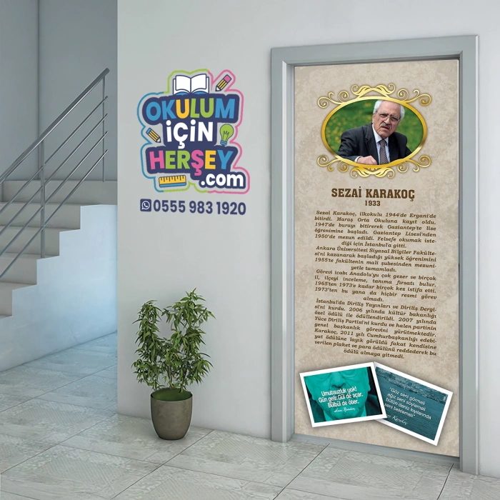 Sezai Karakoç Kapı Giydirme 18