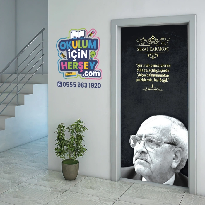 Sezai Karakoç Kapı Giydirme 85