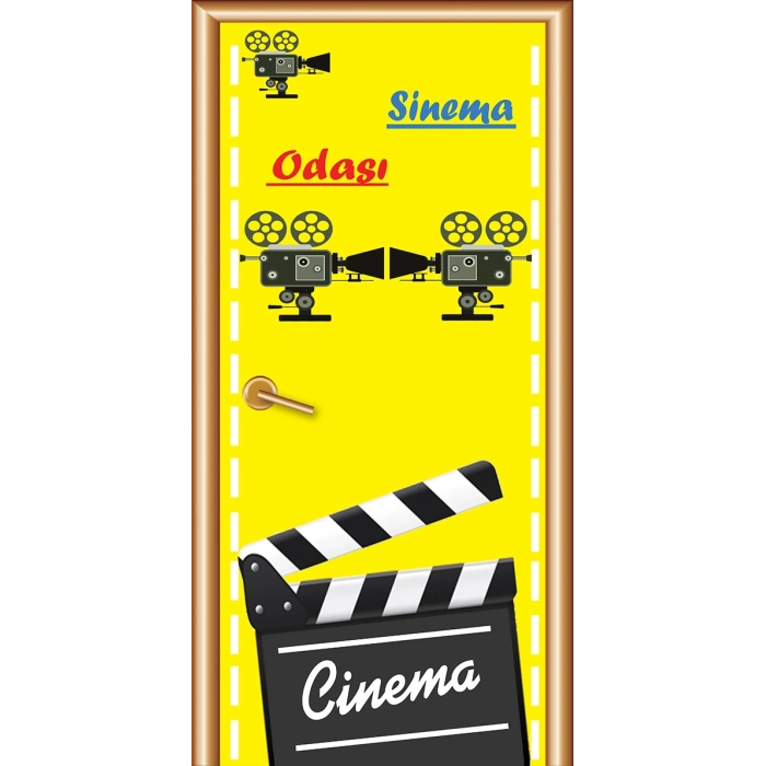 Sinema Odası Kapı Giydirme 05